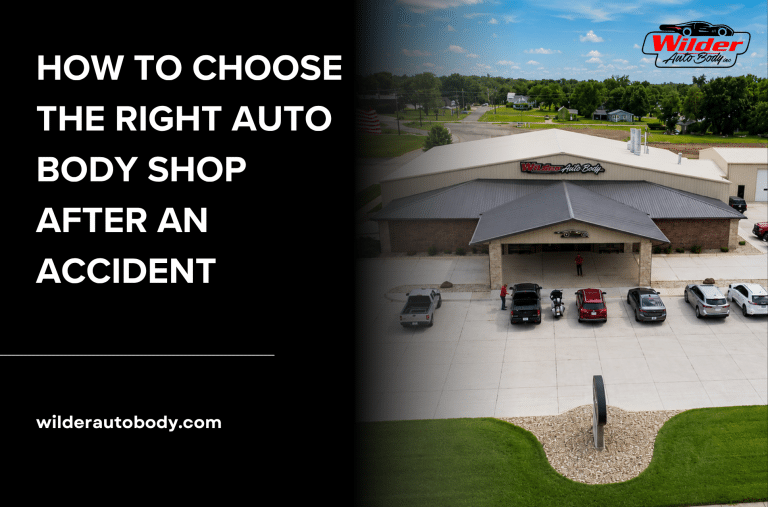 How to Choose the Right Auto Body Shop After an Accident