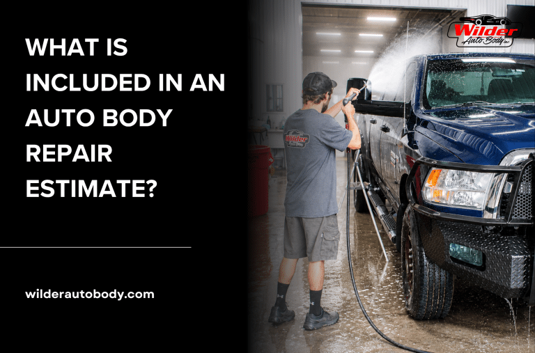 What Is Included in an Auto Body Repair Estimate